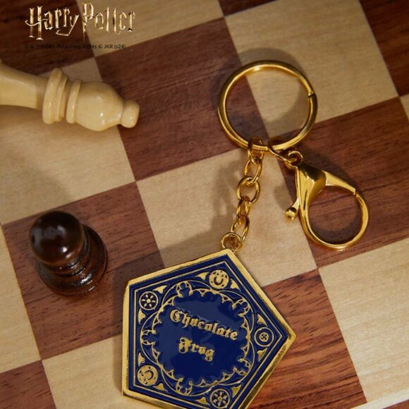 Harry Potter Chocolate Frog Keychain Bag Charm NWT - Picture 3 of 3